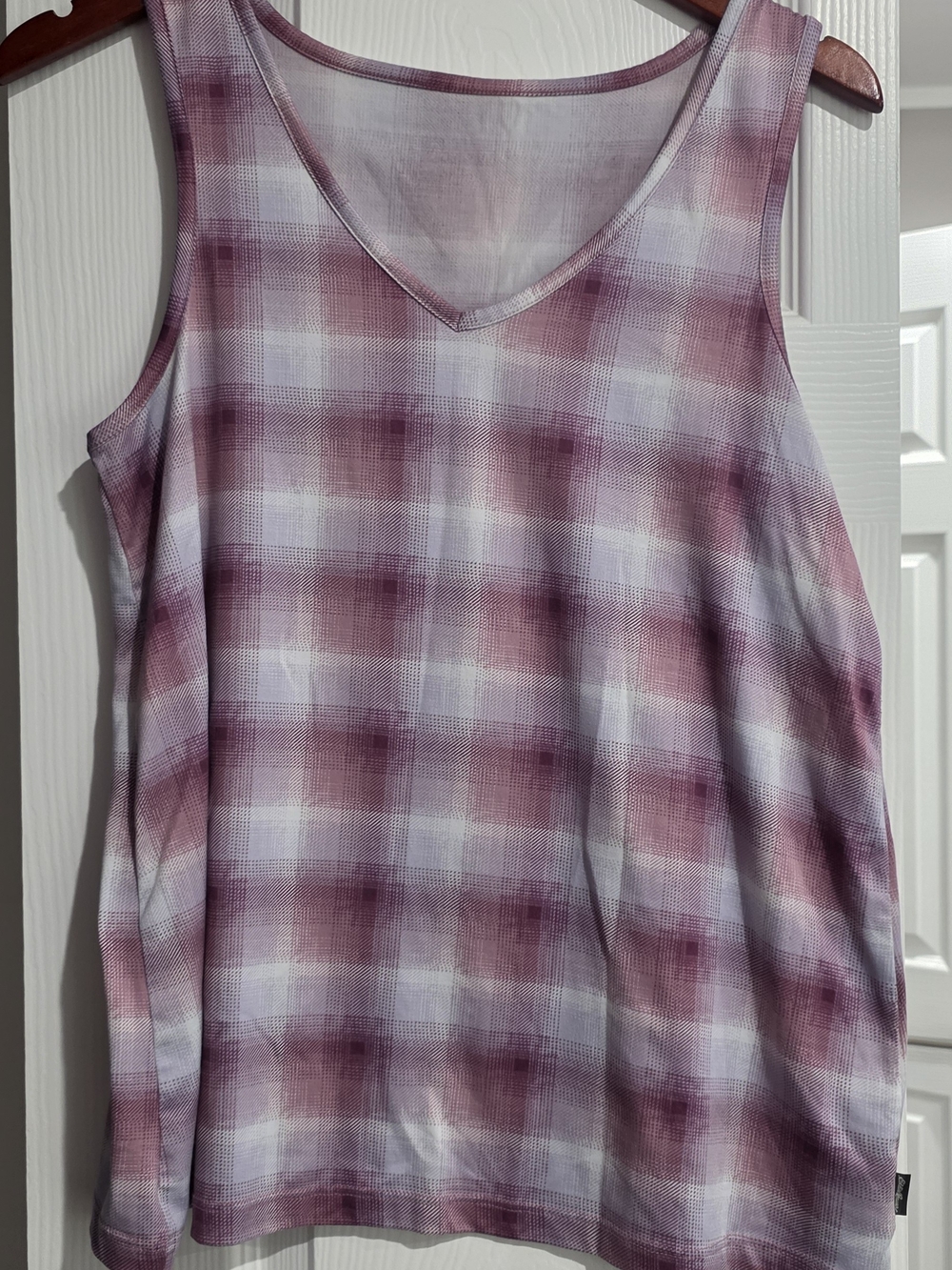 Eddie Bauer Plaid PajamaTank